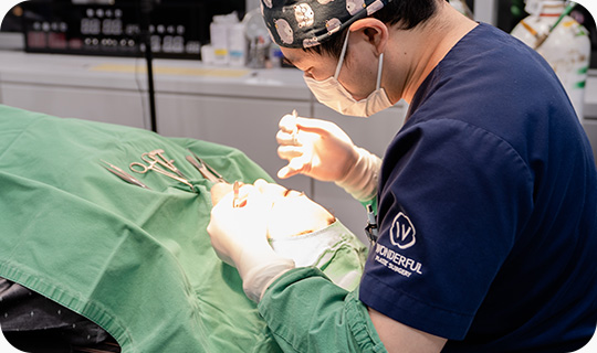 원더풀 라인낮추기 두줄따기 노하우 숙련된 의료진 고난이도 재수술 눈재수술